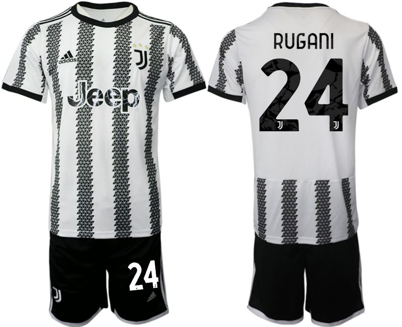 Men 2022-2023 Club Juventus FC home white #24 Soccer Jersey->customized soccer jersey->Custom Jersey